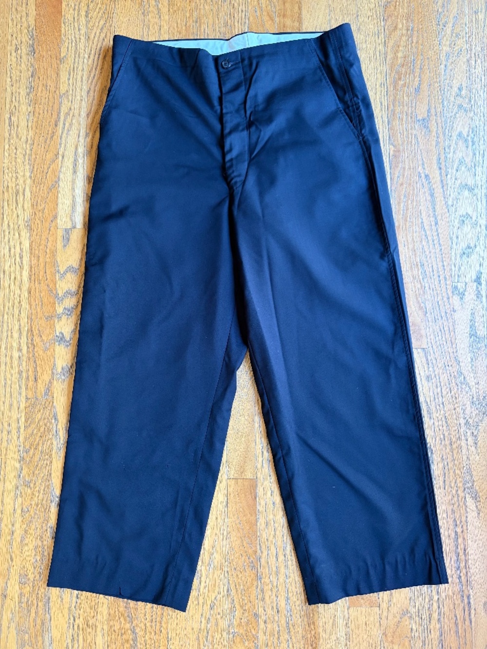 BODE CROPPED DRESS PANTS - BLACK MENS